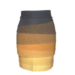 Herve Leger "Riley" Bandage Skirt